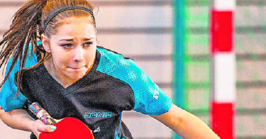 Ann-Sophie Daub gewann gegen Süßen neben dem Auftakt-Doppel auch zwei Einzel