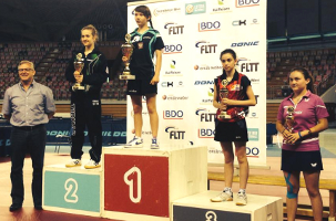 Carolin Freude wurde Zweite bei den internationalen Luxemburger Meisterschaften
